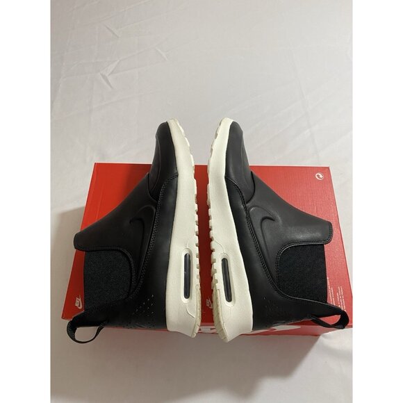 New Women’s Size 11 - Nike Air Max Thea Mid Black Sail 859550 001 - Picture 5 of 9